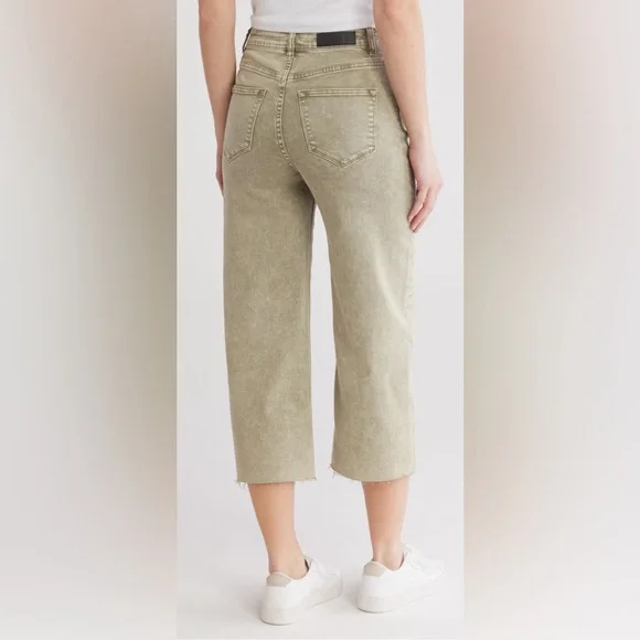 Vigoss “Dylan” Raw Edge Wide Leg Jeans. Size 29 - Picture 2 of 15